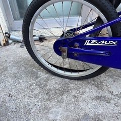 子供用自転車　後輪パンクしてますの画像