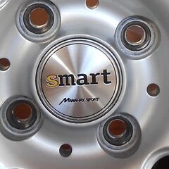 175/65 r15 スタッドレスタイヤ　アルミホイール　ICE NAVI 6　４本の画像