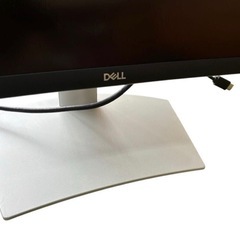 DELL ディスプレイ モニター 液晶 Flat Panel Monitor S3221QS 31.5インチ 4K HDR対応 大型曲面モニター 状態良好！の画像