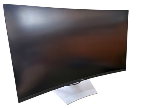 DELL ディスプレイ モニター 液晶 Flat Panel Monitor S3221QS 31.5インチ 4K HDR対応 大型曲面モニター 状態良好！