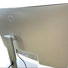 DELL ディスプレイ モニター 液晶 Flat Panel Monitor S3221QS 31.5インチ 4K HDR対応 大型曲面モニター 状態良好！の画像