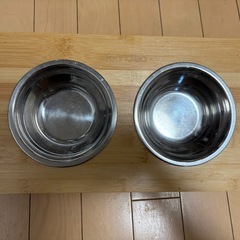 ペット用お皿木製トレー付き　散歩リードの画像