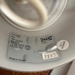 IKEA 照明（※電球はついてません）の画像