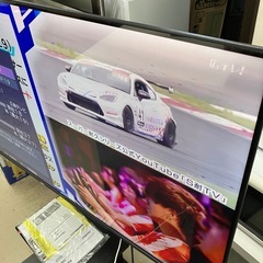 ロ 2509-502 ハイセンス4K液晶テレビ 50E65K 2024年製 50型 地上波のみ通電確認済み リモコン付属品有り バラ売り不可 中古美品の画像