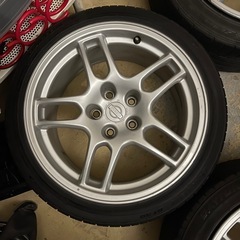 R33 GTR 純正ホイール　17インチ　9j +30 114.3 5hの画像