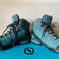 SCARPA 登山靴 ターコイズ　サイズ39 スカルパ　25.5cmの画像