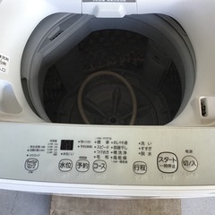 ●販売終了●TOSHIBA     4.5k洗濯機　2022年製　中古品の画像