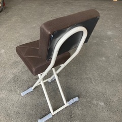 折り畳み椅子　山善の画像