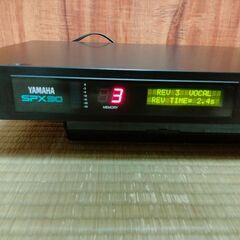 ヤマハ　SPX90　マルチエフェクター　１Uサイズ　動作確認済　中古　送料が高いので取りにこれる方限定の画像