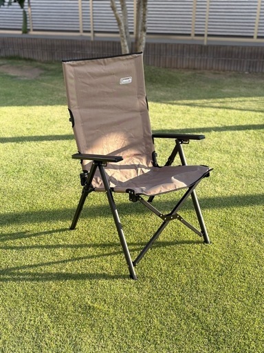 コールマンチェア レイチェア リクライニング 折り畳み ハイバック