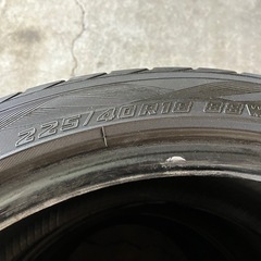 ヨコハマ　アドバンスポーツ　225/40R18 4本　　の画像