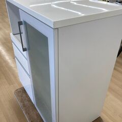A-216★ジモティ割引あり★【リユースのサカイ野々市店】食器棚　白　(幅)88cm×(奥行き)51cm×(高さ)101cm ※クリーニング済みの画像