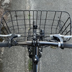 ＜整備済・美品車＞ブリヂストンTB1・クロスバイク・ブラック・27インチ・シマノ7段変速 LEDオートライトの画像