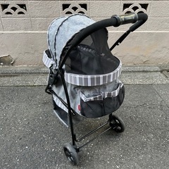 ジェックス わんわんカート スマートハンディ Safty ストライプグレー 耐荷重12k 極上品！！の画像