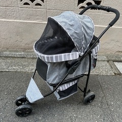 ジェックス わんわんカート スマートハンディ Safty ストライプグレー 耐荷重12k 極上品！！の画像