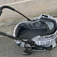 ジェックス わんわんカート スマートハンディ Safty ストライプグレー 耐荷重12k 極上品！！の画像
