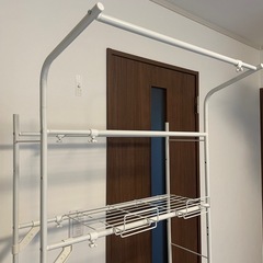 洗濯機ラック　ニトリ製品の画像