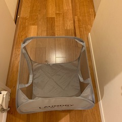 未使用品　折りたたみ式　ランドリーバケットの画像