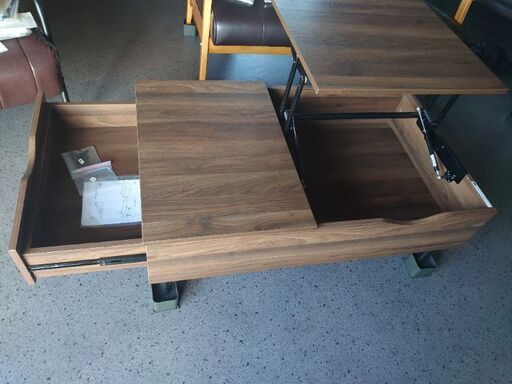 ニトリ】昇降リビングテーブル(リフティ 100 MBR）