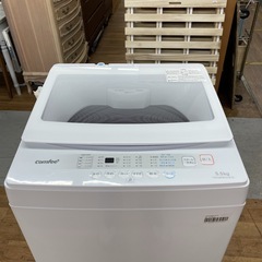 R203 ☀️ 2025年製の高年式！ Comfee 洗濯機（洗濯5.5㎏) CAC06EW55 ⭐ 動作確認済 ⭐ クリーニング済の画像