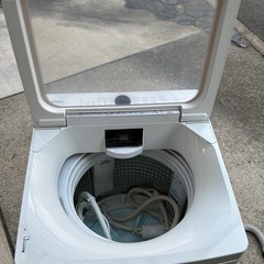 取引中　全自動洗濯機アクアの画像