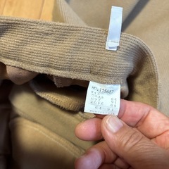 暖かそうなズボン、ウエスト64cmの画像