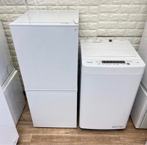 ご成約済み　①冷蔵庫&洗濯機2点セット✨