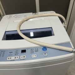 美品　洗濯機　6キロタイプ　2017年製の画像