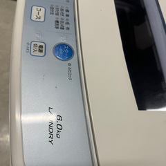 美品　洗濯機　6キロタイプ　2017年製の画像
