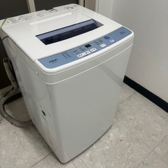 美品　洗濯機　6キロタイプ　2017年製の画像