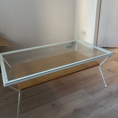 Francfrancろーローテーブルの画像
