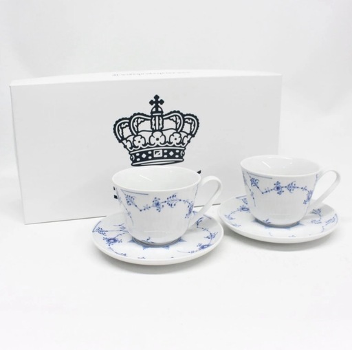 【新品未使用品】ブルーコペンハーゲン　カップ&ソーサーペア