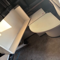さいたま市　0円　オフィスカウンター5本　＋コーナーカウンター　コクヨ　KOKUYO JOIFA606の画像