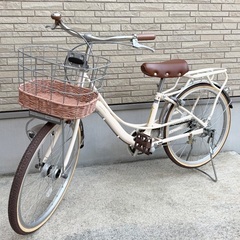 キッズ女子20インチ自転車の画像