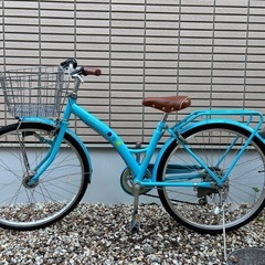 24インチ自転車（6段変速）の画像
