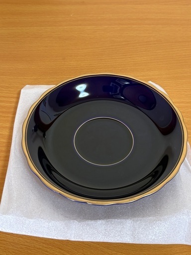 【新品未使用品】香蘭社　【 サムシングブルー】ペアコーヒーカップ＆ソーサー