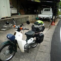 スーパーカブ　７５ｃｃボアーアップ現二バイクの画像
