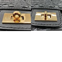 SG00001 新品未使用 GRACE CONTINENTAL グレースコンチネンタル ChainMiniBag ブラック Carving Tribes 牛革 レディース [0000000001197]の画像