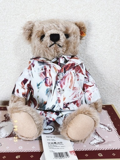 【新品未使用】シュタイフ GO-BEAR（郷ひろみさんコラボ商品）