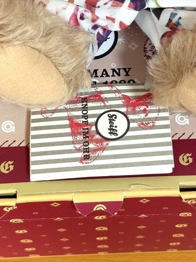 【新品未使用】シュタイフ GO-BEAR（郷ひろみさんコラボ商品）