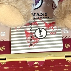 【新品未使用】シュタイフ GO-BEAR（郷ひろみさんコラボ商品） 新品未使用】シュタイフ GO-BEAR（郷ひろみさんコラボ商品）