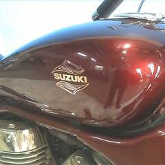SUZUKI イントルーダー400 赤 車検残R8/5月 エンジン始動確認 名変で乗れます 半額配送キャンペーン 現状渡し諸経費0 P-Yardの画像