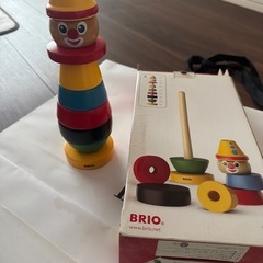 BRIO Stacking Clown 積み木 知育玩具の画像