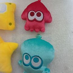 スーパーマリオブラザーズ＆スプラトゥーン　ミニポーチ4個の画像