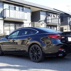 車検満タン アテンザ 中期 XD Lパッケージ 衝突軽減ブレーキ レーダークルーズ ナビ フルセグTV Bluetooth バックモニター スマートキー 黒本革シート シートヒーター LEDライト LEDフォグ 前後ドラレコ ETCの画像