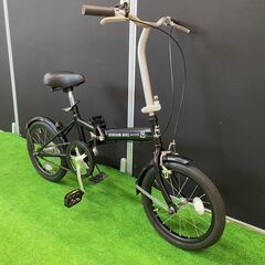【折り畳み自転車16インチ】SoftBank ソフトバンク　お父さん自転車　COOL EDITION 【引取限定・現状渡し】三重県の画像