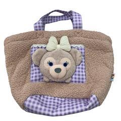 186000 現状品 Disney ディズニー 3点 シェリーメイ 香港 トートバック ポーチ ファンキャップ かばん ぬいぐるみ マフラー [0000000001223]の画像