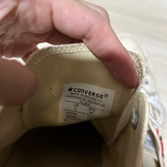 Comme des Garçons Play ホワイトスニーカー　24の画像
