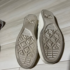 Comme des Garçons Play ホワイトスニーカー　24の画像