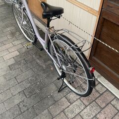 リサイクルショップどりーむ荒田店　No516 自転車　シティサイクル　２６インチ　ライト付き♪　チェーンフルカバーで長持ち♪の画像